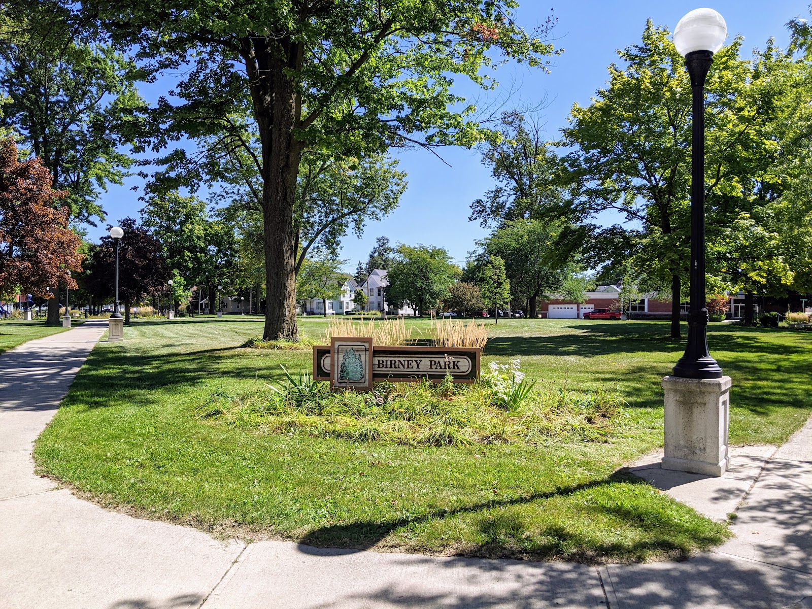 Birney Park in Bay City