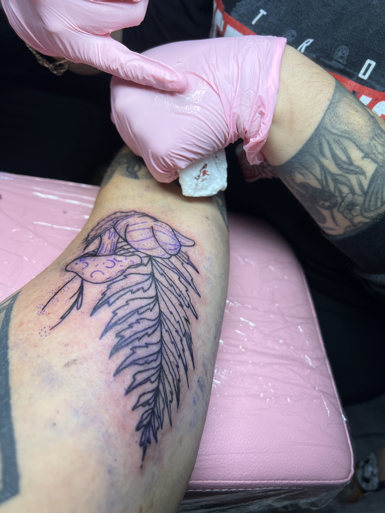 Hourglass Tattoo in Bay City