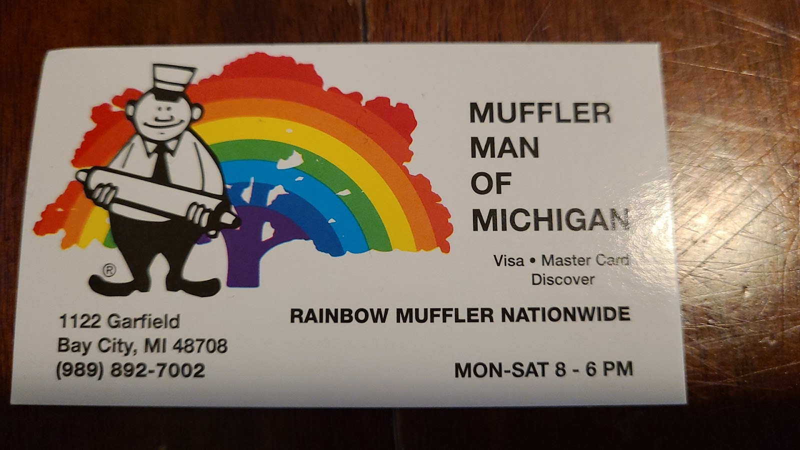 Muffler Man bay city — photo