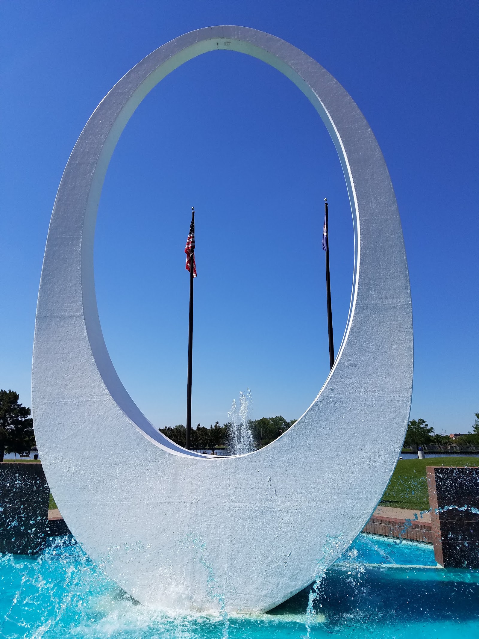 Wenonah Park at World Friendship Shell in Bay City