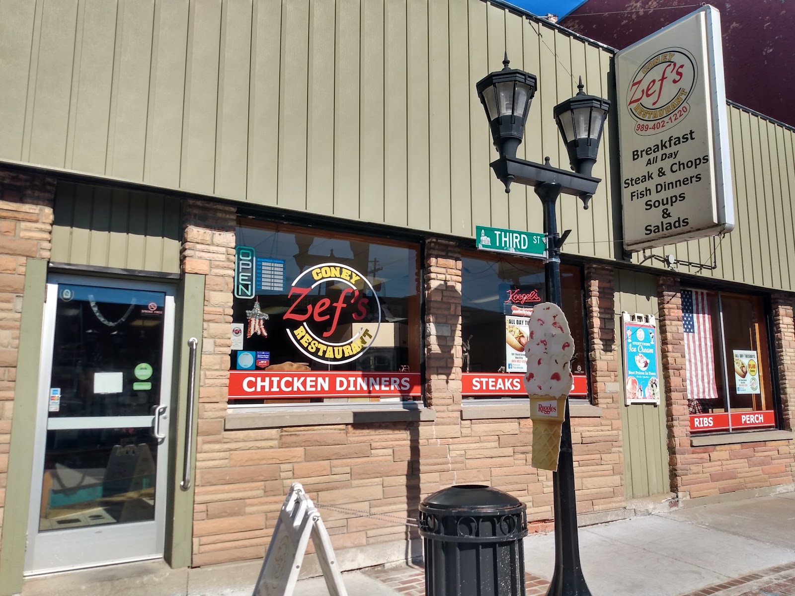 Zef's Coney Restaurant in Bay City